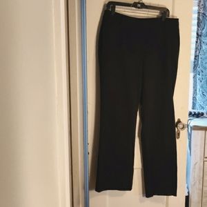 Liz Claiborne Black Dress Pants Curvy Sz 12S